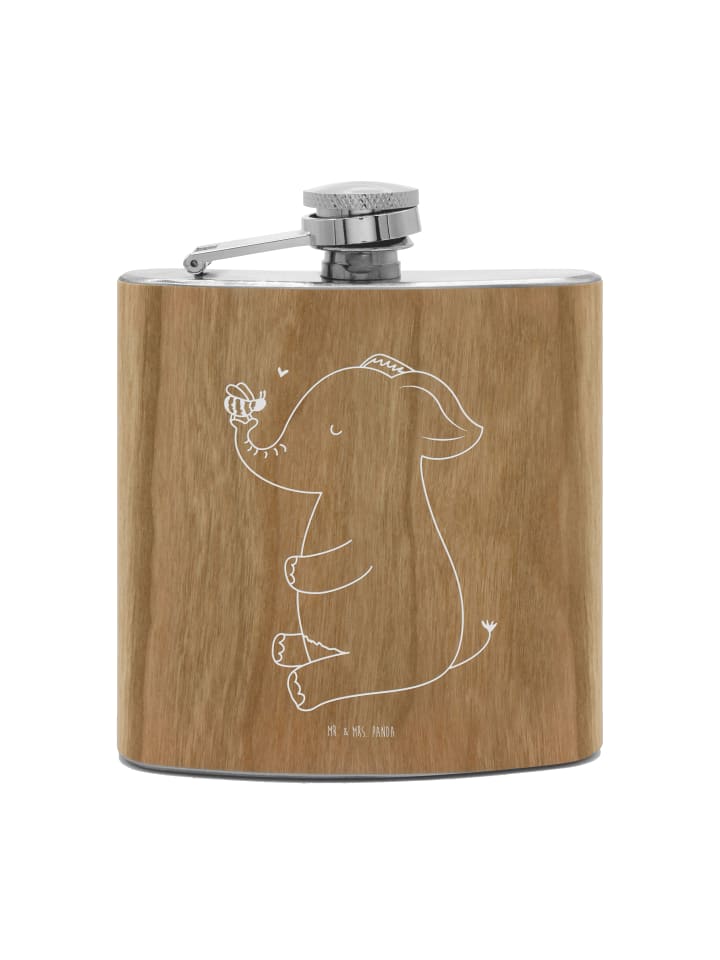 Mr. & Mrs. Panda Фляжка из нержавеющей стали с изображением слона и пчелы, без надписи, коричневого цвета
Mr. & Mrs. Panda Фляжка из нержавеющей стали с изображением слона и пчелы, без надписи, коричневого цвета