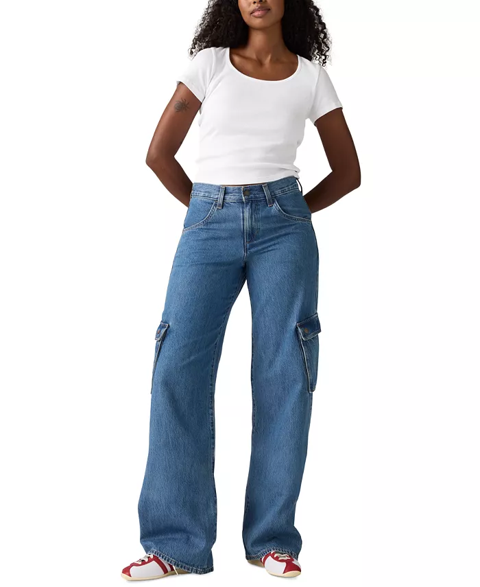 Женские джинсы Super Low Loose-Fit Cargo Levi's, синий
Женские джинсы Super Low Loose-Fit Cargo Levi's, синий