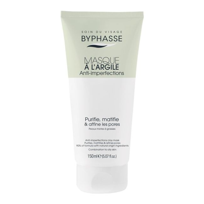 Маска для лица против несовершенств Byphasse, 150 мл
Маска для лица против несовершенств Byphasse, 150 мл