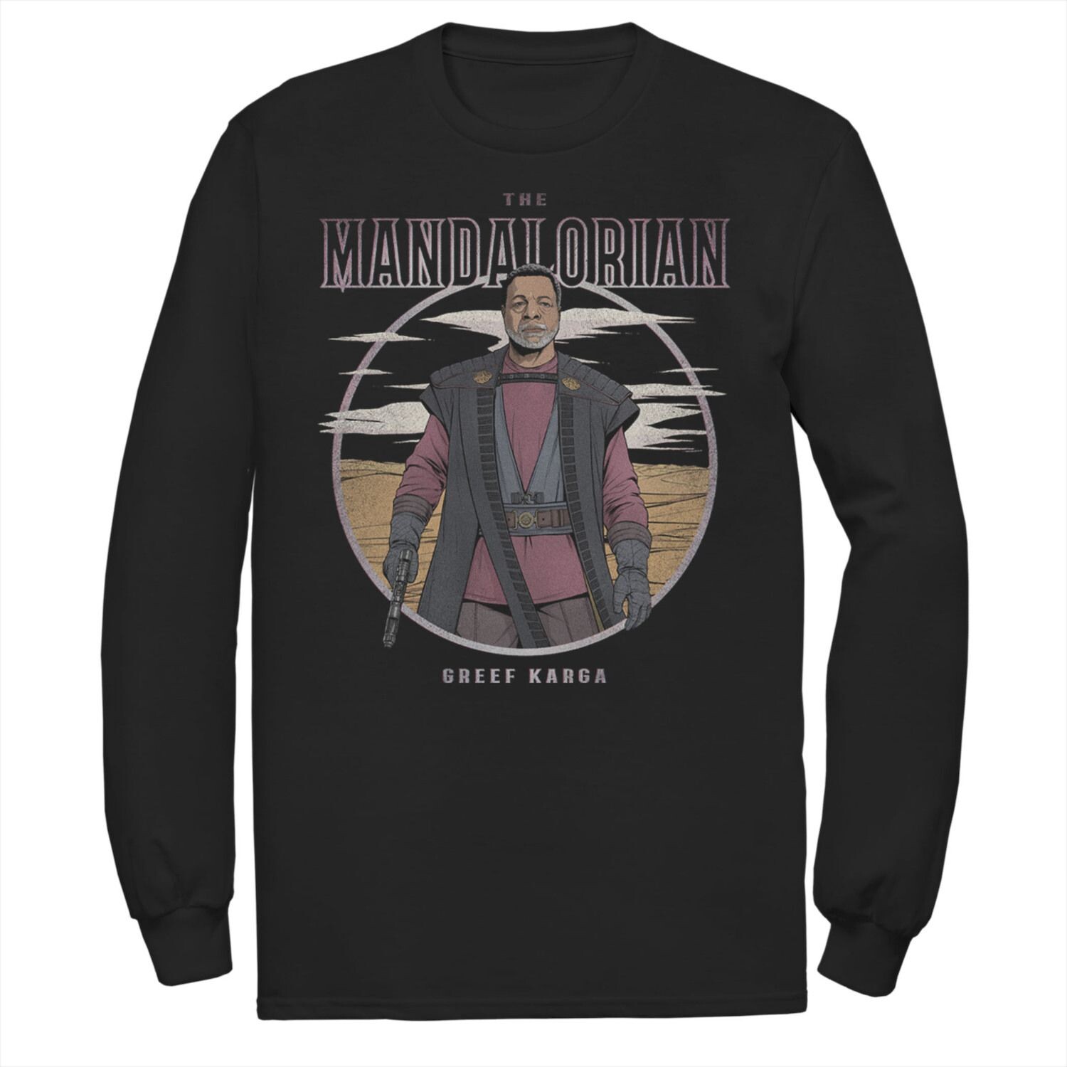 Мужская футболка с логотипом «Звездные войны» Greef Karga Circle Portrait Star Wars
Мужская футболка с логотипом «Звездные войны» Greef Karga Circle Portrait Star Wars