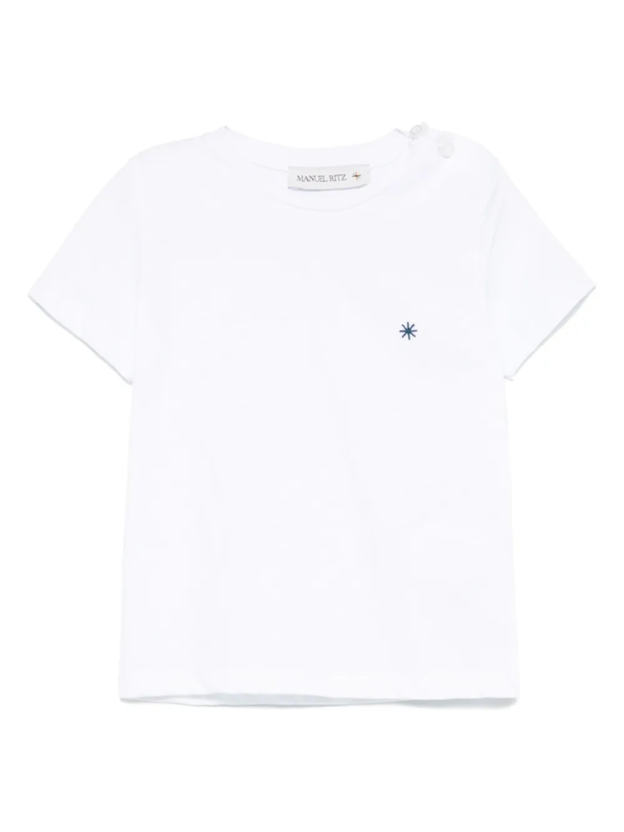 Футболка с вышитым логотипом Manuel Ritz, белый
Футболка с вышитым логотипом Manuel Ritz, белый