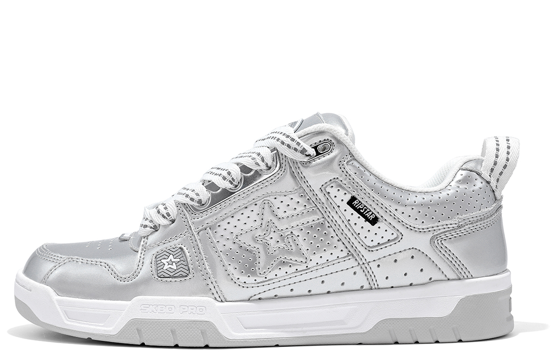 RIPSTAR SKBD Pro Пухлые Кроссовки Лоу-топ Скейтборд обувь Унисекс Xingji Silver - Galaxy Silver, цвет Galaxy Silver
RIPSTAR SKBD Pro Пухлые Кроссовки Лоу-топ Скейтборд обувь Унисекс Xingji Silver - Galaxy Silver, цвет Galaxy Silver