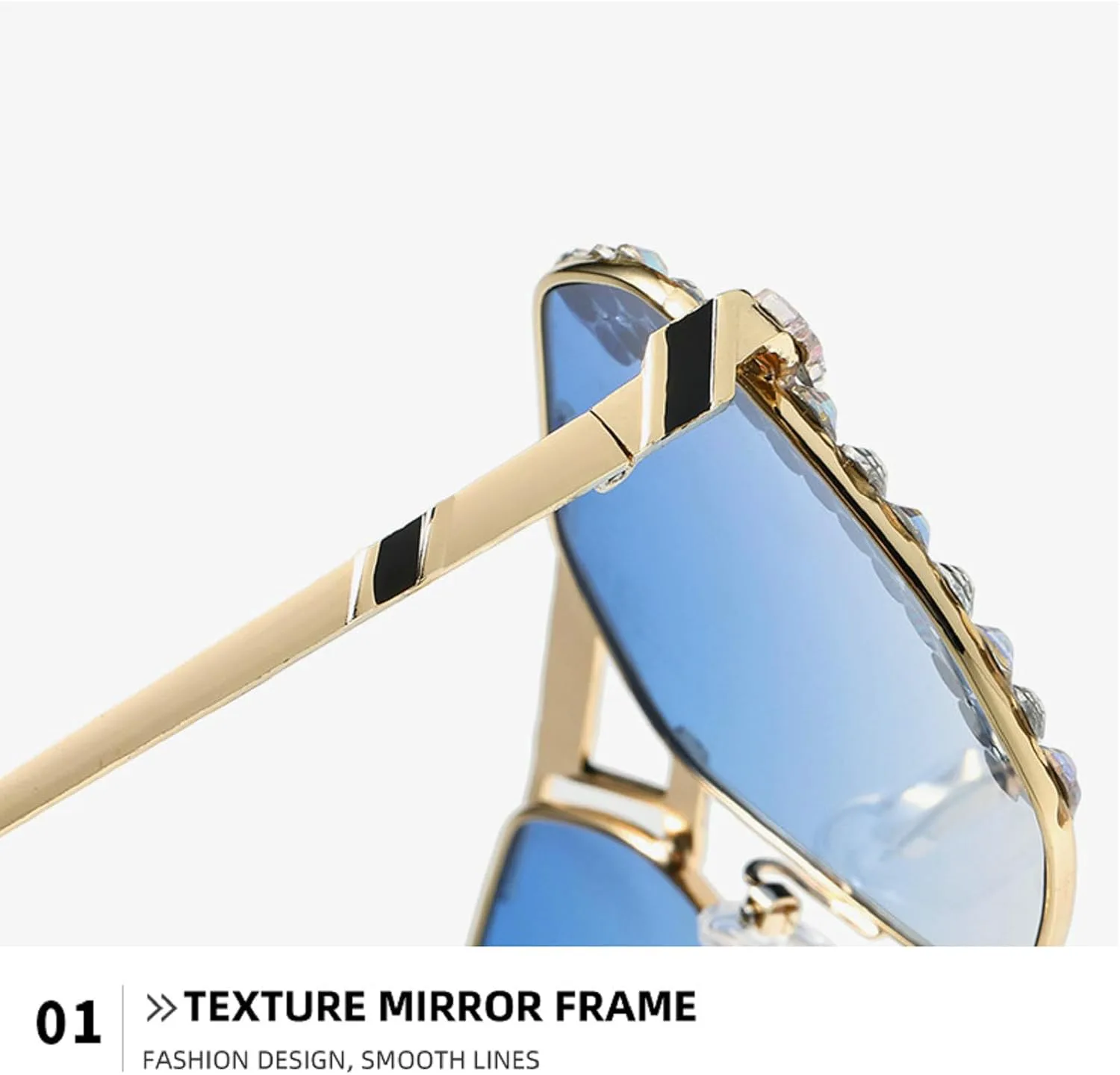 Модные винтажные большие квадратные солнцезащитные очки для женщин, украшенные стразами, в стиле ретро, роскошные, большие панк-очки, размер N47 mincl, Blue
Модные винтажные большие квадратные солнцезащитные очки для женщин, украшенные стразами, в стиле ретро, роскошные, большие панк-очки, размер N47 mincl, Blue