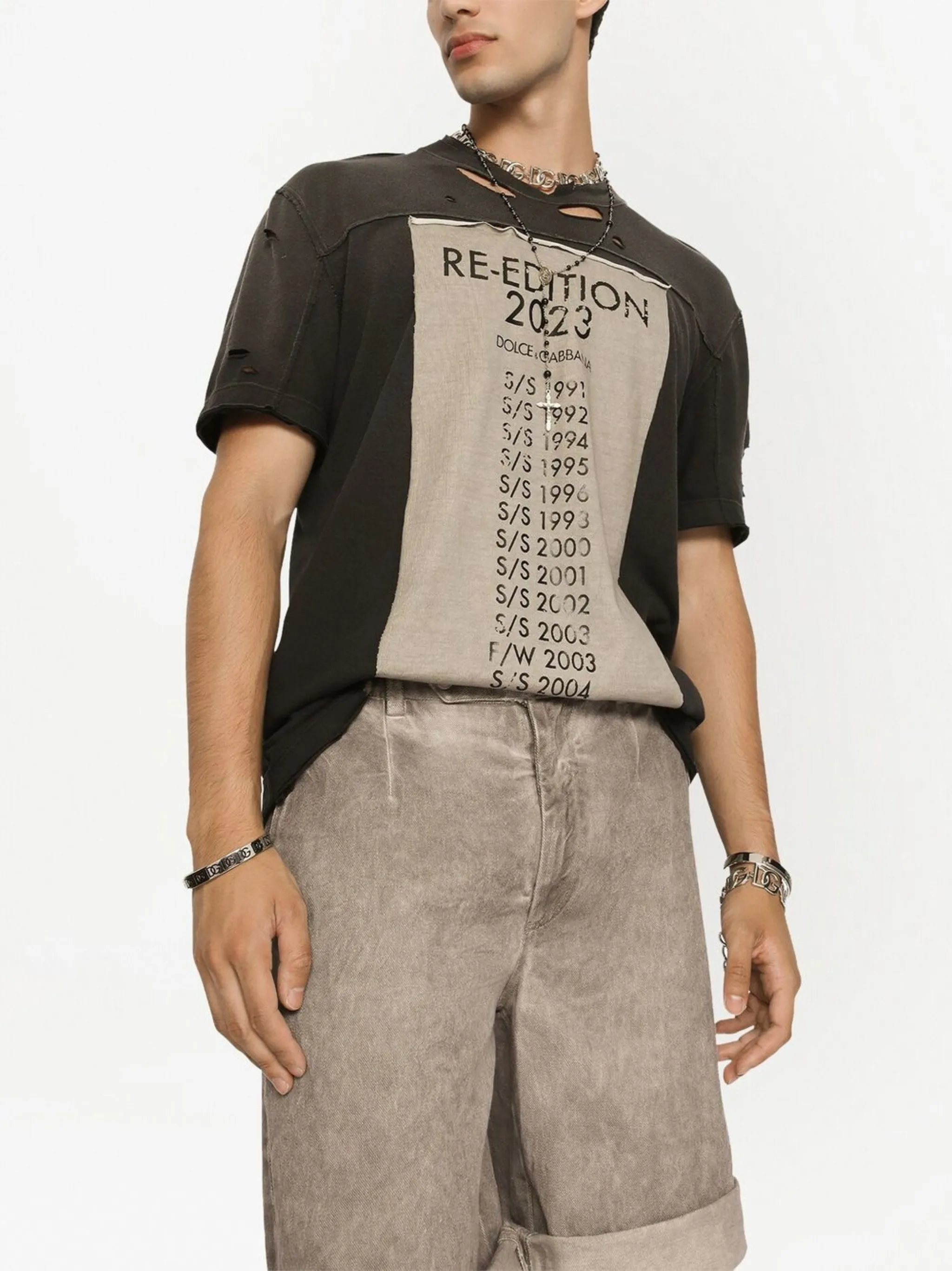 Футболка с принтом Re-Edition 2023 Dolce & Gabbana, черный
Футболка с принтом Re-Edition 2023 Dolce & Gabbana, черный