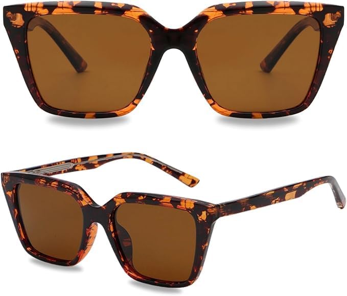 Модные солнцезащитные очки для женщин - Солнцезащитные очки для женщин с защитой от УФ-излучения - Винтажные ретро овальные солнцезащитные очки в стиле Y2K OWN THE TREND, Emma - Brown
Модные солнцезащитные очки для женщин - Солнцезащитные очки для женщин с защитой от УФ-излучения - Винтажные ретро овальные солнцезащитные очки в стиле Y2K OWN THE TREND, Emma - Brown