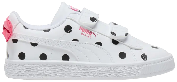 Кроссовки Puma Basket Little Kid 'Bow Polka Dots', белый
Кроссовки Puma Basket Little Kid 'Bow Polka Dots', белый