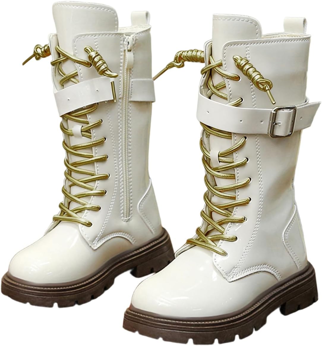 Ботинки для девочек Милая шнуровка Верховые ботинки до середины икры Из искусственной кожи Каблук-ковбой Платформа Круглый носок Модная обувь на осень Generic, I- White
Ботинки для девочек Милая шнуровка Верховые ботинки до середины икры Из искусственной кожи Каблук-ковбой Платформа Круглый носок Модная обувь на осень Generic, I- White