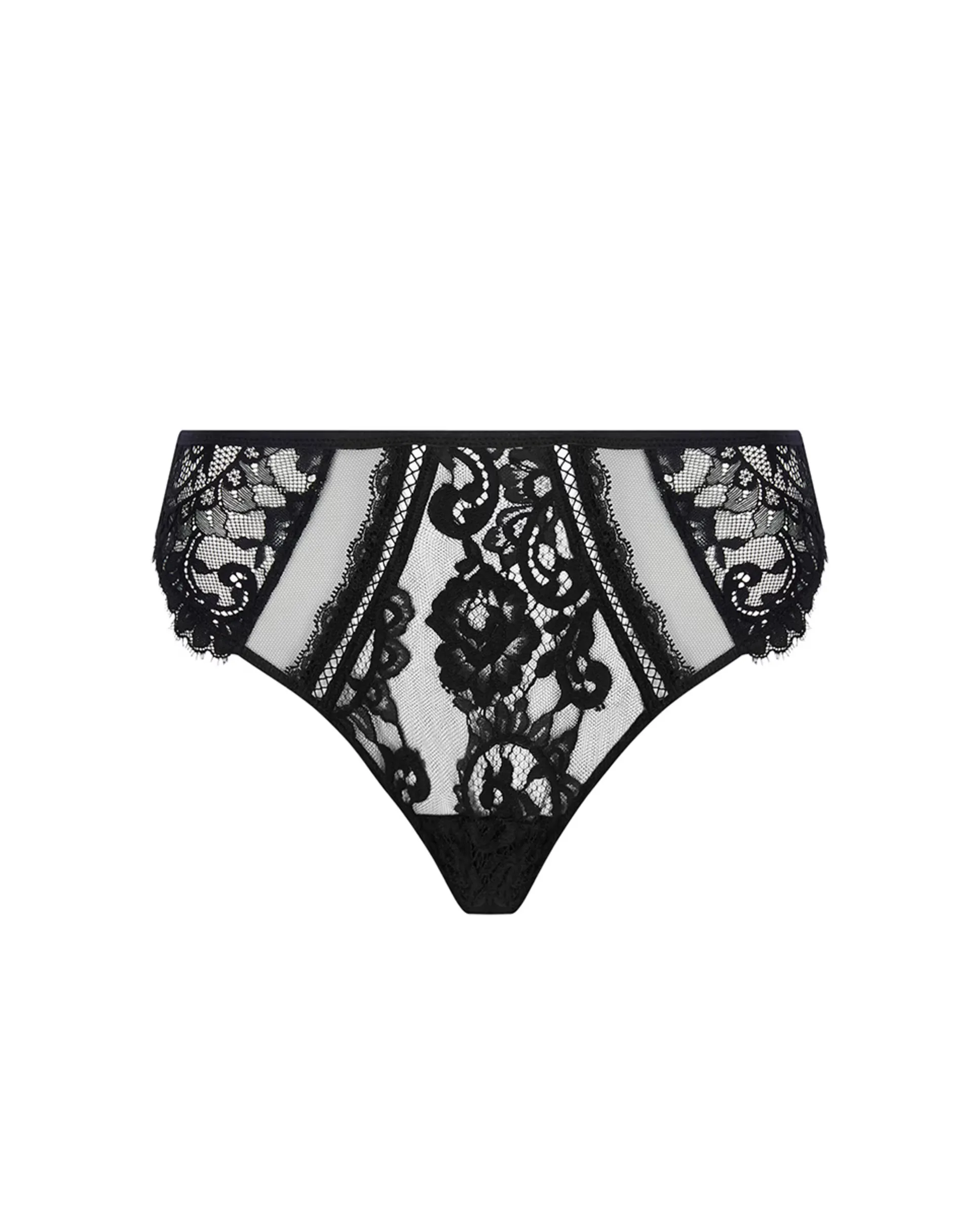 Трусы с вышивкой и кружевами Lise Charmel, черный
Трусы с вышивкой и кружевами Lise Charmel, черный