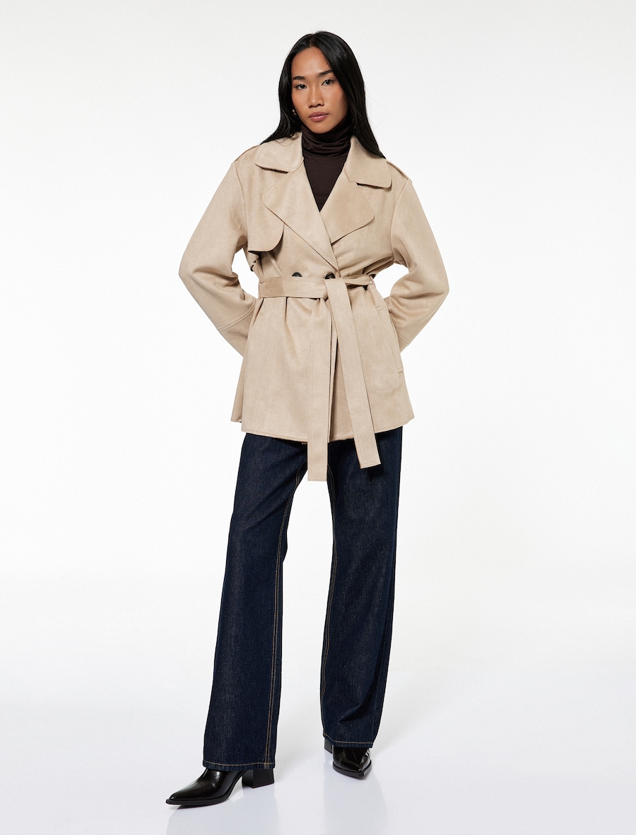 Пальто межсезонное Koton, песочный
Пальто межсезонное Koton, песочный