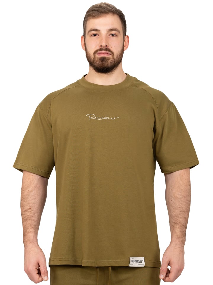 Футболка цвета хаки Reichstadt
Футболка цвета хаки Reichstadt