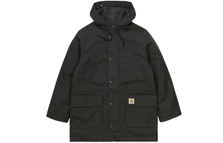 Carhartt WIP Парка мужская черная, Black
Carhartt WIP Парка мужская черная, Black