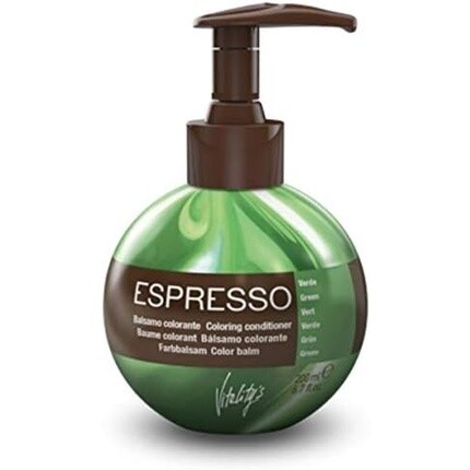 Кондиционер для окрашивания волос Espresso Direct Green, 200 мл, Vitality'S
Кондиционер для окрашивания волос Espresso Direct Green, 200 мл, Vitality'S