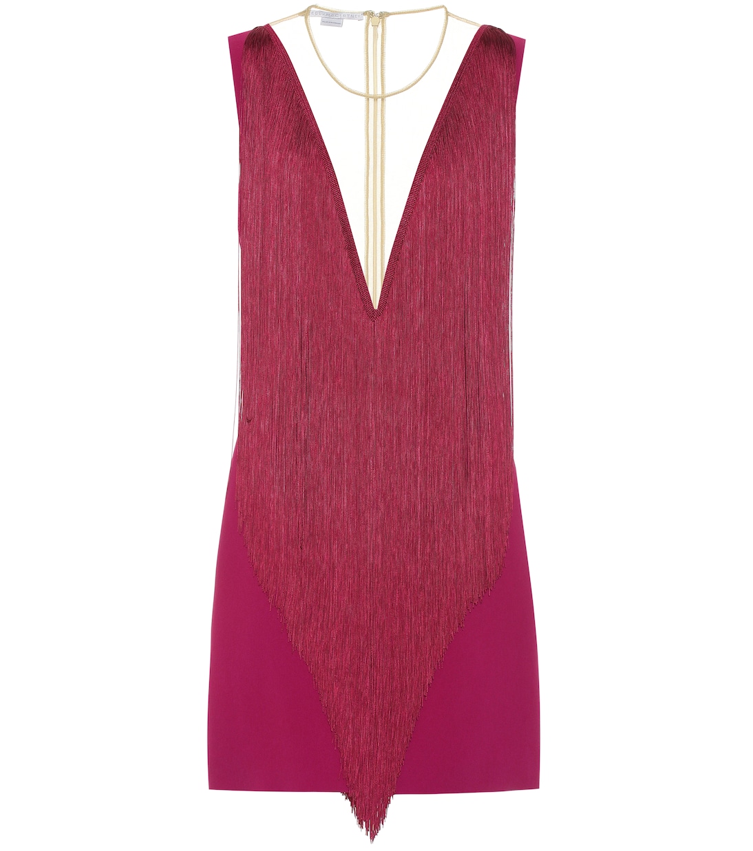 Мини-платье из крепа с бахромой Stella McCartney, Bright Purple
Мини-платье из крепа с бахромой Stella McCartney, Bright Purple