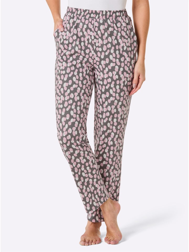 Брюки антрацитового цвета с розовым принтом WITT WEIDEN
Брюки антрацитового цвета с розовым принтом WITT WEIDEN