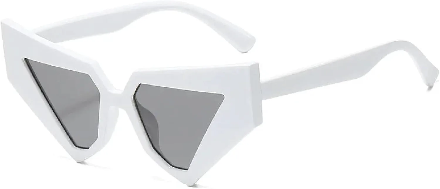 Винтажные солнцезащитные очки «Кошачий глаз» черного цвета для женщин, модные, роскошные, в стиле ретро, с защитой от УФ-излучения UV400 VVTWSSW, White-black
Винтажные солнцезащитные очки «Кошачий глаз» черного цвета для женщин, модные, роскошные, в стиле ретро, с защитой от УФ-излучения UV400 VVTWSSW, White-black