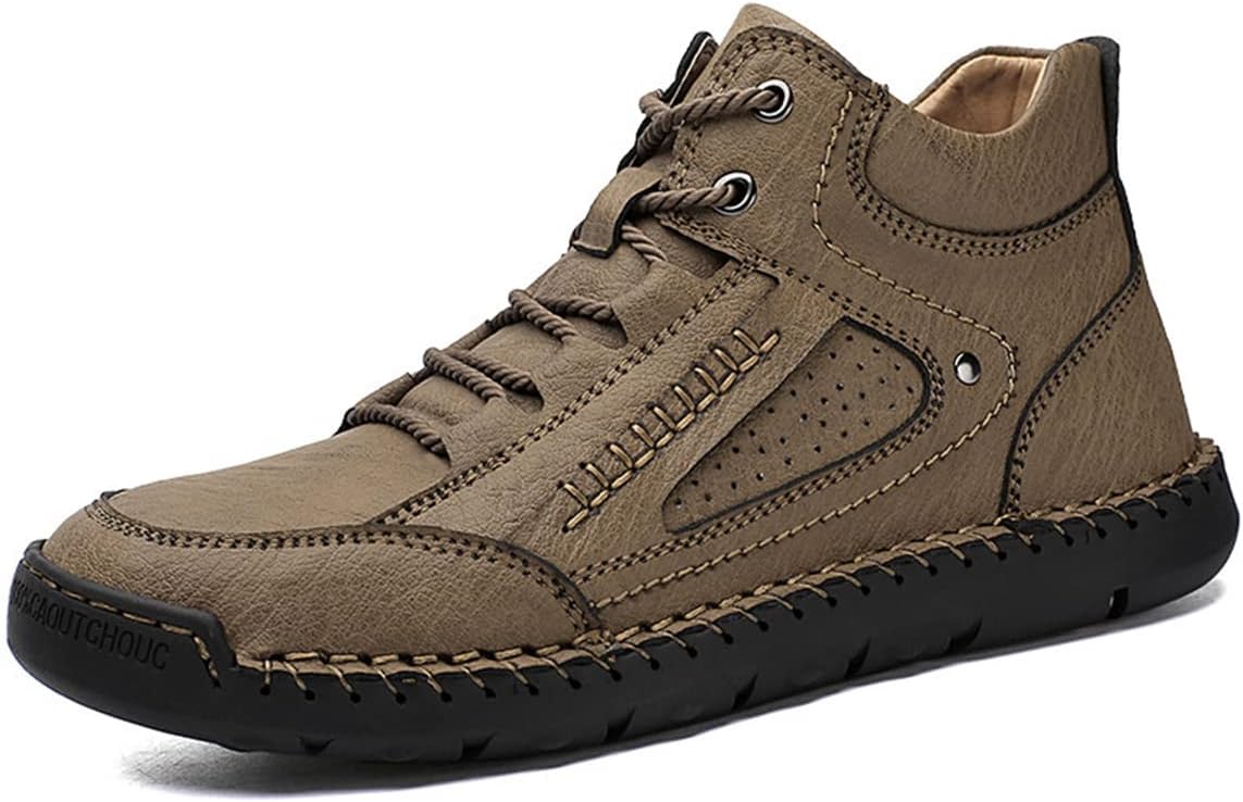 Мужские кожаные ботинки Hopomart с шнуровкой, повседневные теплые зимние ботинки ручной работы, водонепроницаемые и противоскользящие чукка-бутсы, хаки
Мужские кожаные ботинки Hopomart с шнуровкой, повседневные теплые зимние ботинки ручной работы, водонепроницаемые и противоскользящие чукка-бутсы, хаки