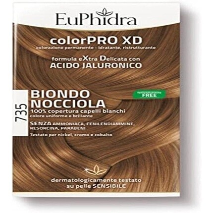 EuPhidra Colorpro XD Extra Soft Color Tincture 735 Blonde Hazel 50мл
EuPhidra Colorpro XD Extra Soft Color Tincture 735 Blonde Hazel 50мл