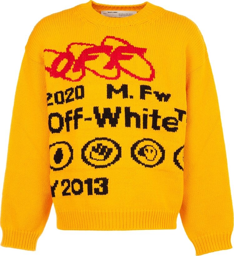 Толстовка Off-White Industrial Y013 Knit Crewneck 'Yellow', желтый
Толстовка Off-White Industrial Y013 Knit Crewneck 'Yellow', желтый