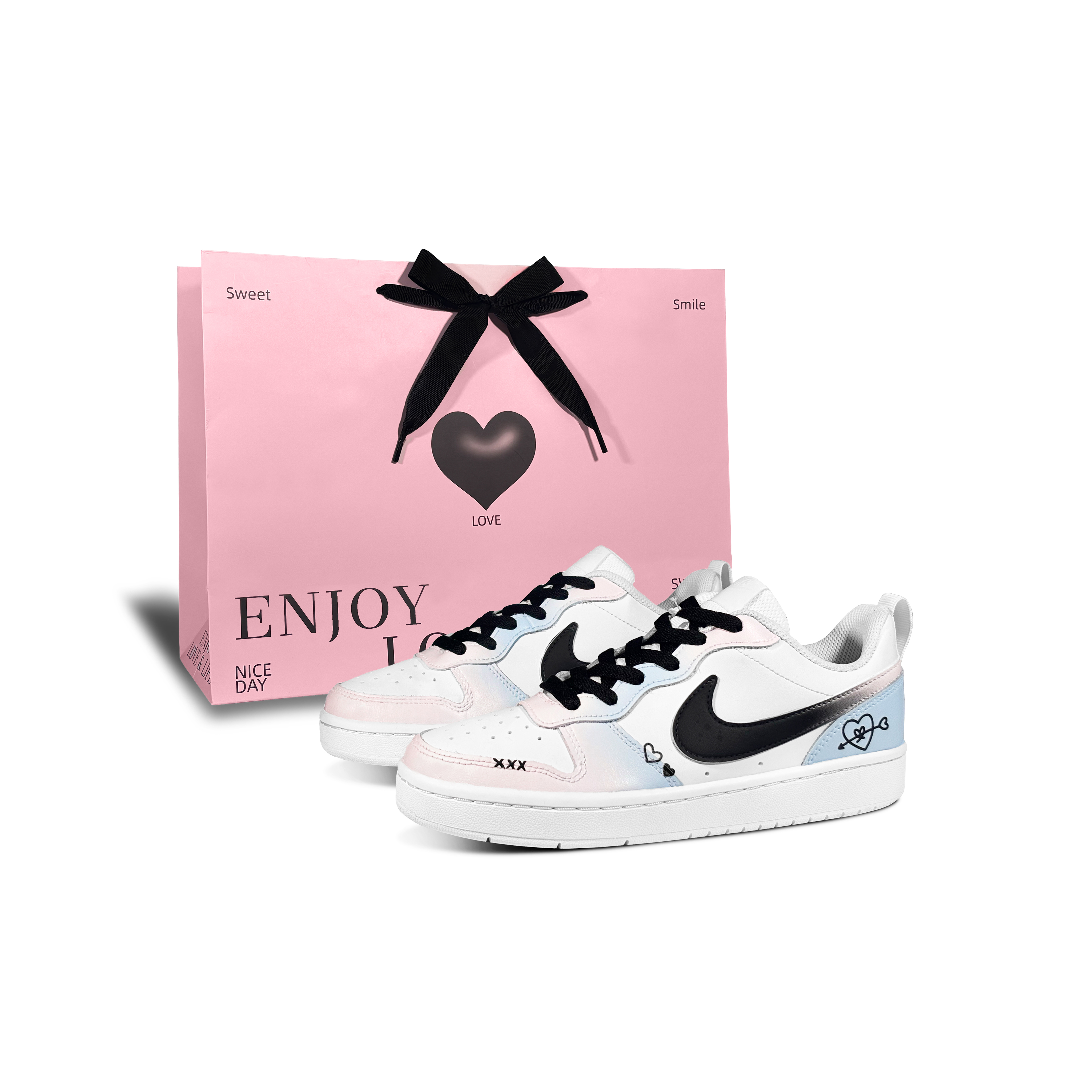 Nike Низкие детские кроссовки для скейтбординга Court Borough, розовые, синие, подростковые
Nike Низкие детские кроссовки для скейтбординга Court Borough, розовые, синие, подростковые