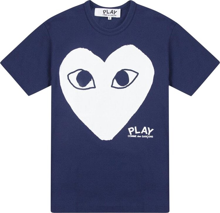Футболка Comme des Garçons PLAY Heart Text T-Shirt 'Navy', синий
Футболка Comme des Garçons PLAY Heart Text T-Shirt 'Navy', синий