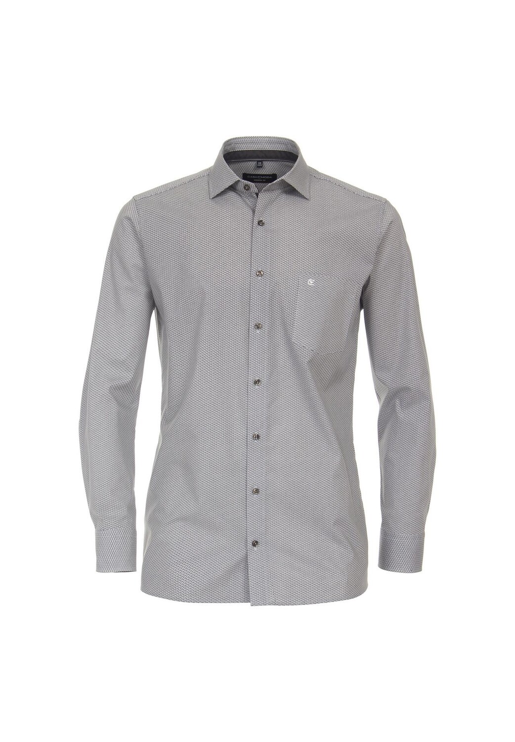 Мужская деловая рубашка с принтом современного кроя CASAMODA, черный
Мужская деловая рубашка с принтом современного кроя CASAMODA, черный