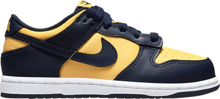 Кроссовки Nike Dunk Low PS 'Michigan' 2021, синий
Кроссовки Nike Dunk Low PS 'Michigan' 2021, синий