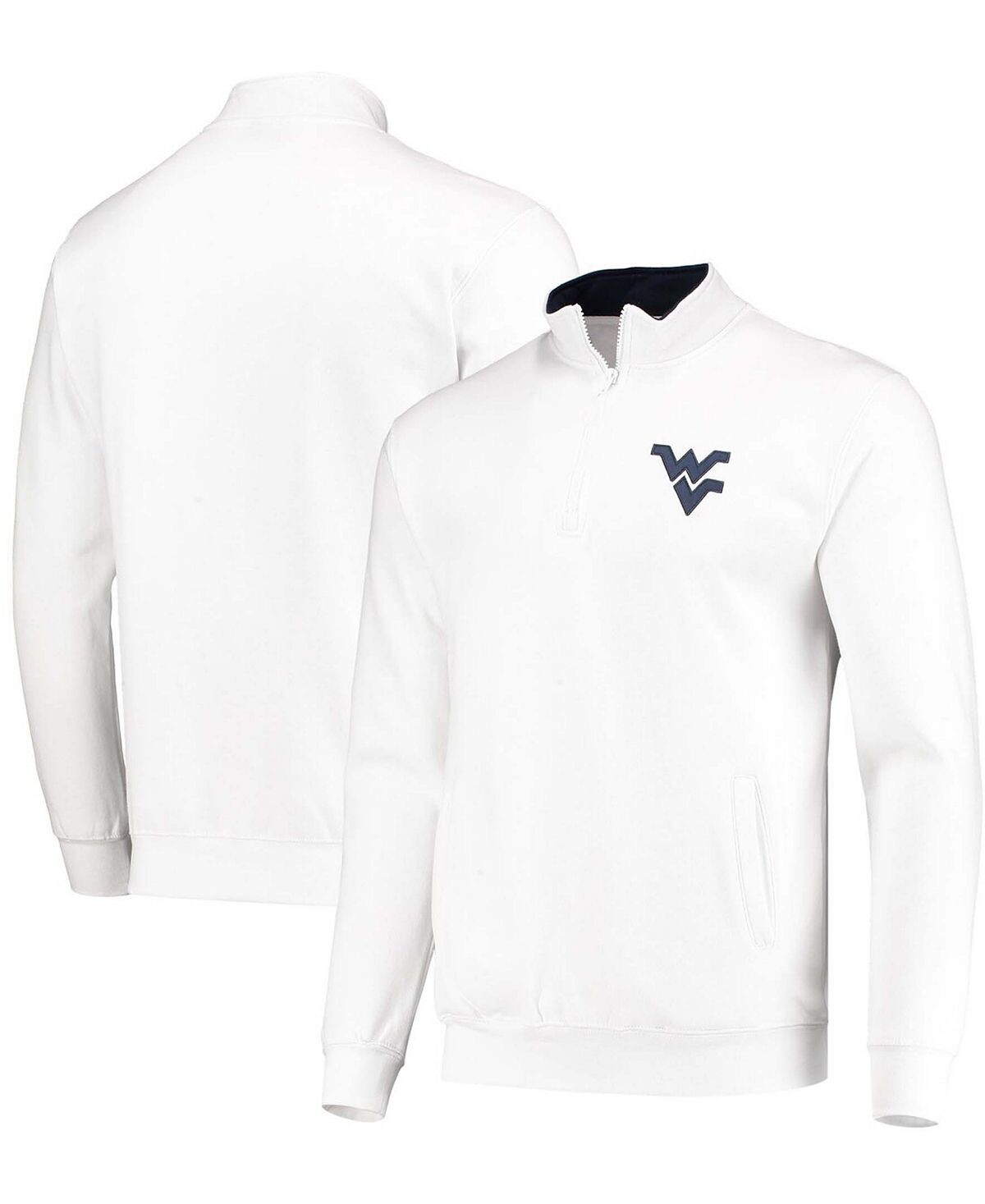 Мужская белая куртка west virginia mountaineers tortugas logo с молнией на четверть Colosseum, белый 
Мужская белая куртка west virginia mountaineers tortugas logo с молнией на четверть Colosseum, белый