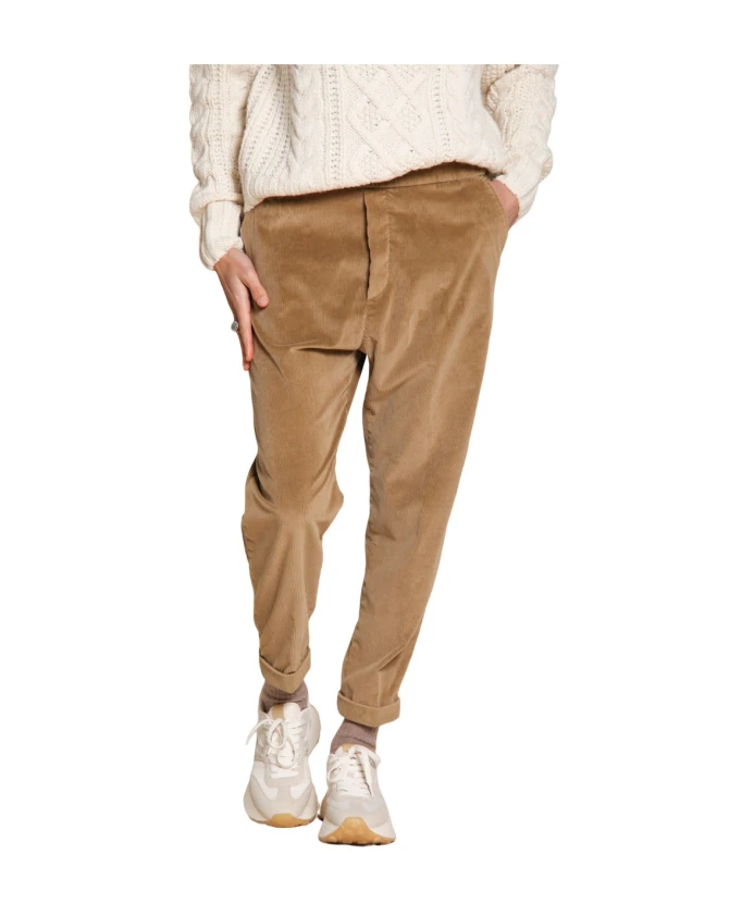 Вельветовые брюки свободного кроя Mason'S, коричневый
Вельветовые брюки свободного кроя Mason'S, коричневый