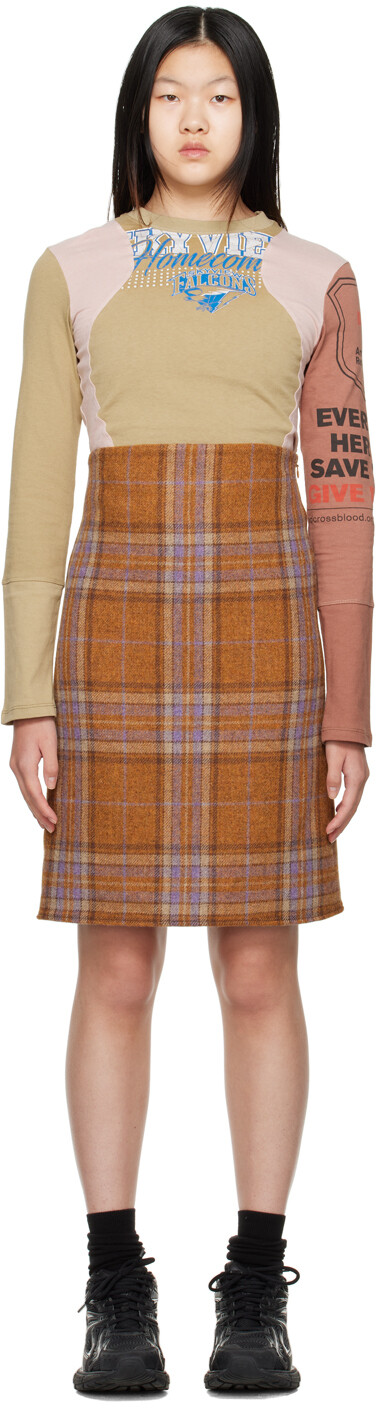 Оранжевое мини-платье в клетку We11done, Оранжевый;коричневый, Оранжевое мини-платье в клетку We11done
Оранжевое мини-платье в клетку We11done, Оранжевый;коричневый, Оранжевое мини-платье в клетку We11done