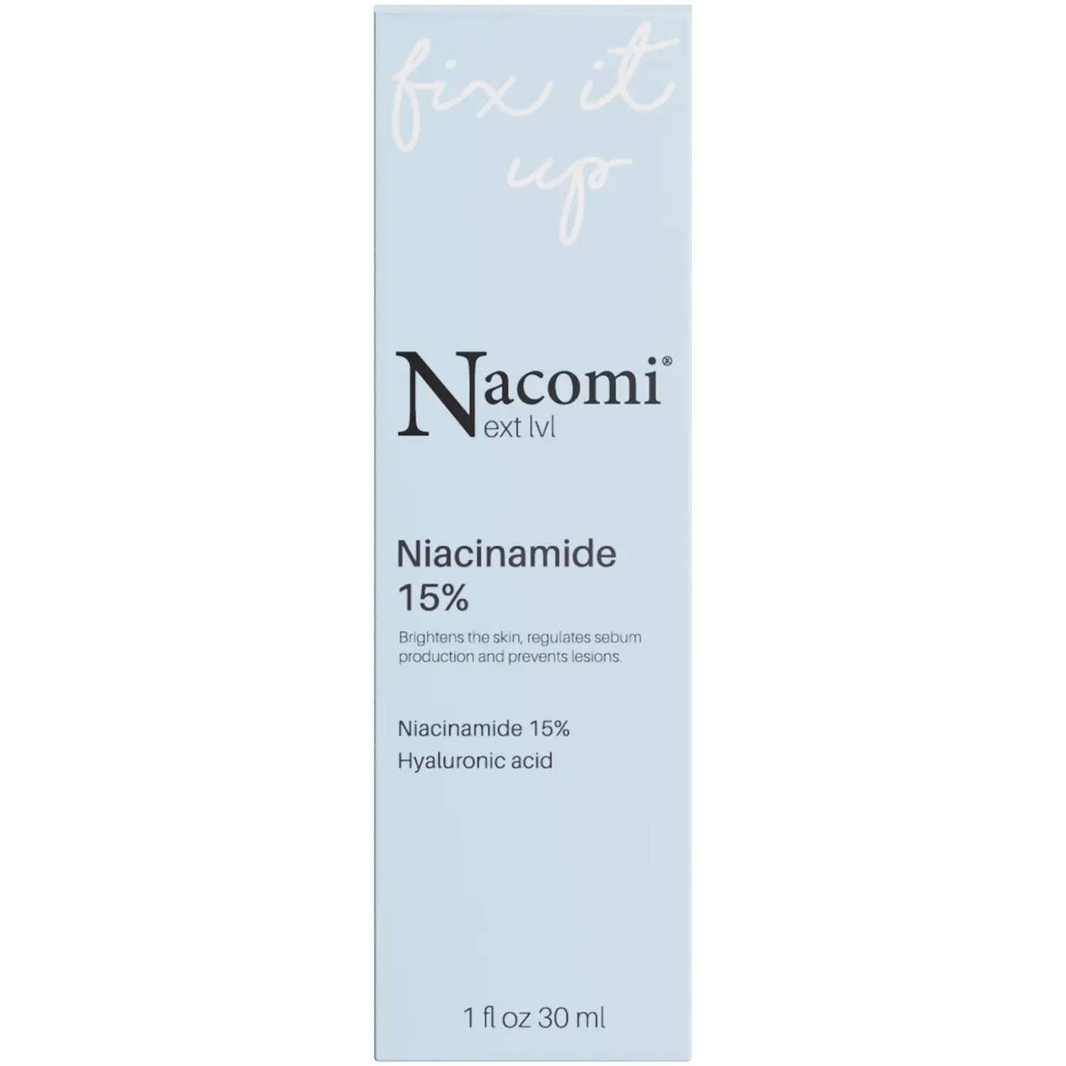 Nacomi Next Level ниацинамид 15%, 30 мл
Nacomi Next Level ниацинамид 15%, 30 мл