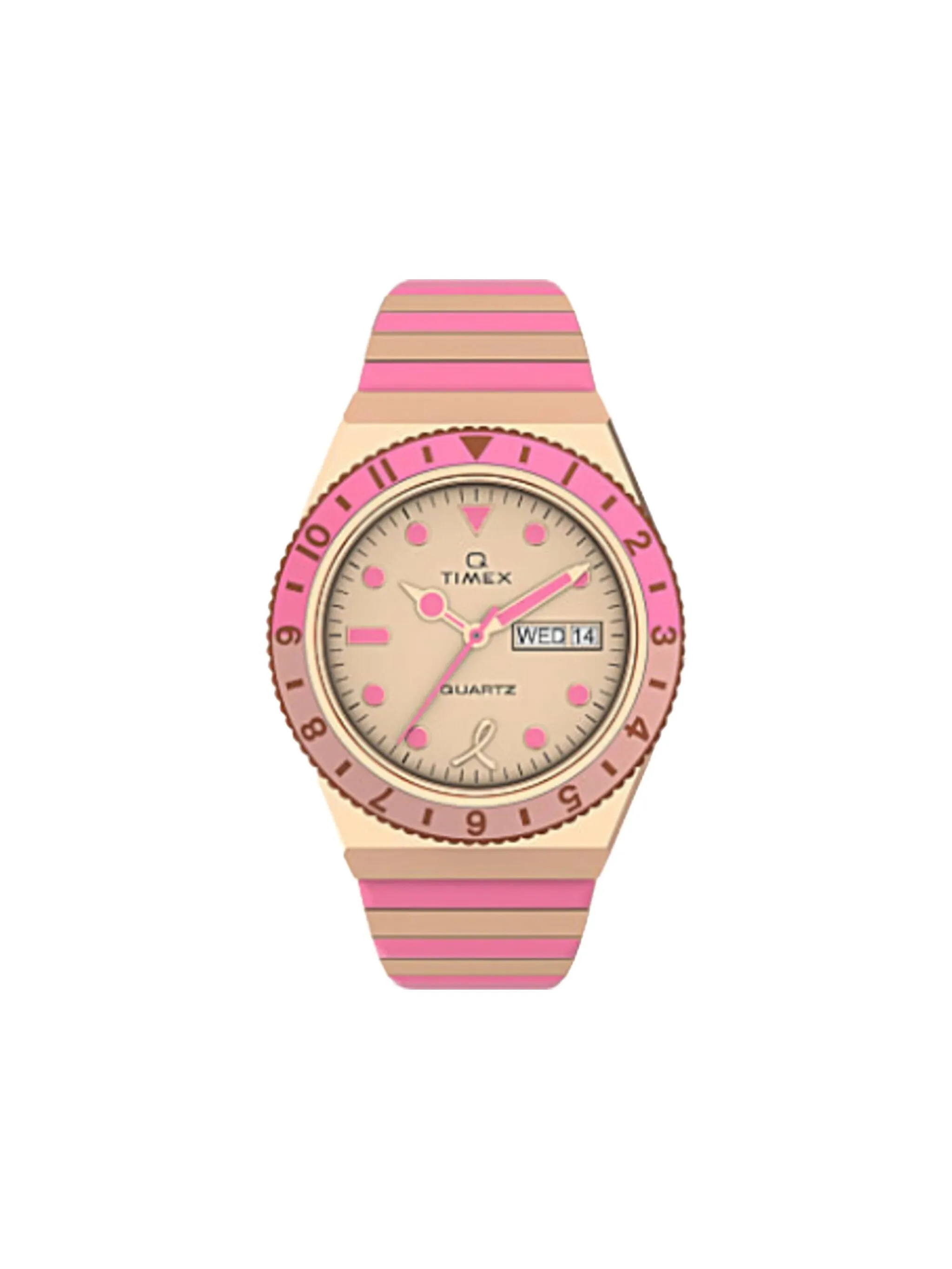 Наручные часы Q 36 мм из коллаборации с BCRF Timex, розовый
Наручные часы Q 36 мм из коллаборации с BCRF Timex, розовый