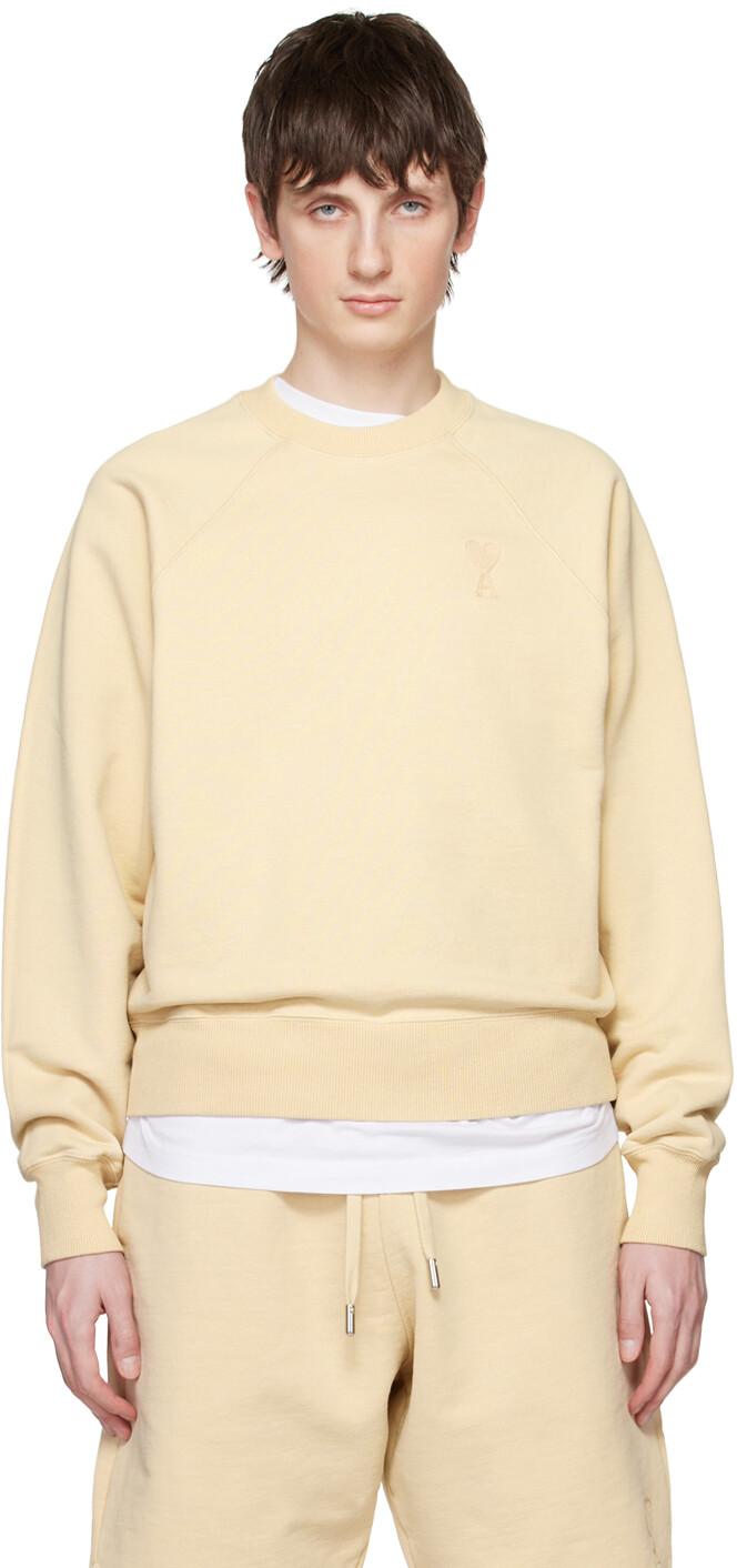 Бежевый свитшот Ami de Cœur AMI Alexandre Mattiussi
Бежевый свитшот Ami de Cœur AMI Alexandre Mattiussi