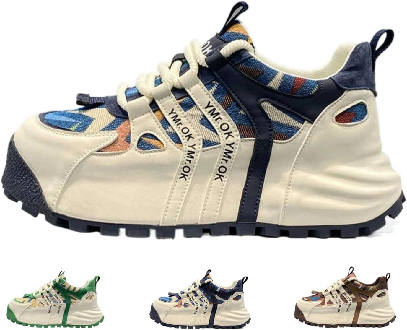 Мужские ретро-кроссовки MACEFIL в уличном стиле с массивной подошвой, модные кроссовки в стиле «папа», трендовые повседневные удобные спортивные обувь, синий
Мужские ретро-кроссовки MACEFIL в уличном стиле с массивной подошвой, модные кроссовки в стиле «папа», трендовые повседневные удобные спортивные обувь, синий