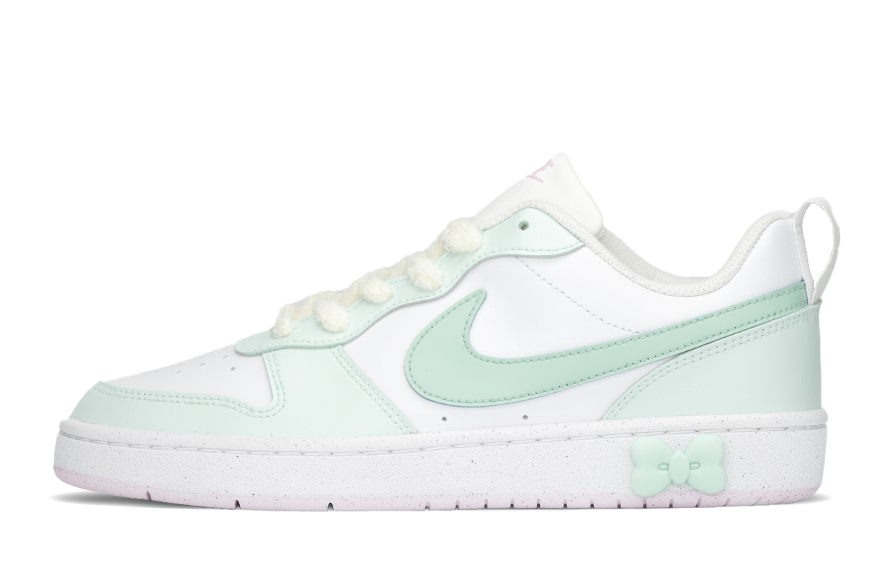 Nike Court Borough Low устойчивые к скольжению устойчивые к истиранию низкие детские скейтбординг кроссовки Mint Green для подростков
Nike Court Borough Low устойчивые к скольжению устойчивые к истиранию низкие детские скейтбординг кроссовки Mint Green для подростков