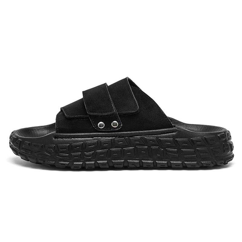 Мужские тапочки-слайды с тихим и износостойким шитьем Colorful Creations, Black
Мужские тапочки-слайды с тихим и износостойким шитьем Colorful Creations, Black