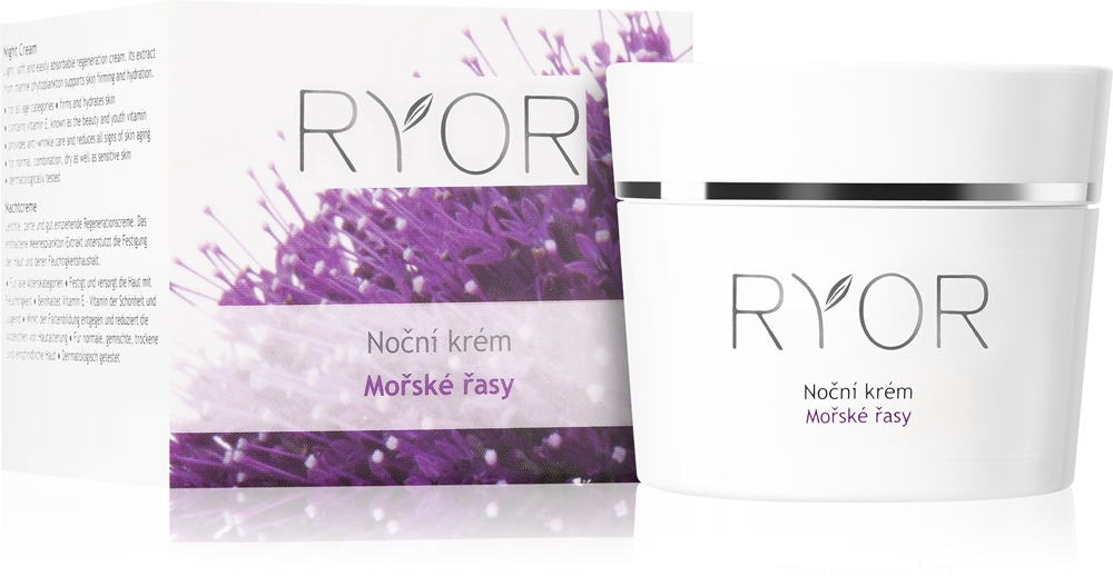 Ночной крем с морскими водорослями Ryor, 50 мл
Ночной крем с морскими водорослями Ryor, 50 мл