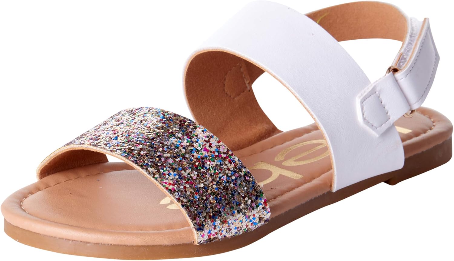 Сандалии для девочек bebe - сандалии для больших девочек и малышей с прочными кожаными ремешками и блестками, летние праздничные туфли для девочек, белый
Сандалии для девочек bebe - сандалии для больших девочек и малышей с прочными кожаными ремешками и блестками, летние праздничные туфли для девочек, белый