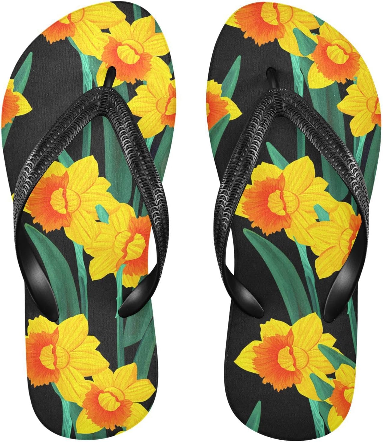 Мужские пляжные шлепанцы с цветочными листьями нарциссов, черные резиновые тапочки с ремешком, нескользящие летние сандалии для душа и прогулок Sinestour
Мужские пляжные шлепанцы с цветочными листьями нарциссов, черные резиновые тапочки с ремешком, нескользящие летние сандалии для душа и прогулок Sinestour