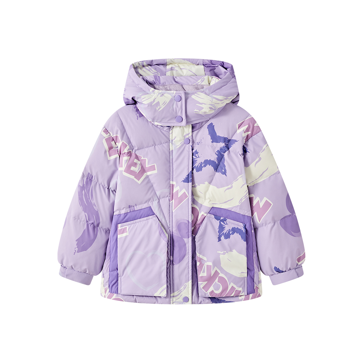 Детская пуховая куртка с капюшоном, умеренно ветрозащитные Disney, фиолетовый
Детская пуховая куртка с капюшоном, умеренно ветрозащитные Disney, фиолетовый