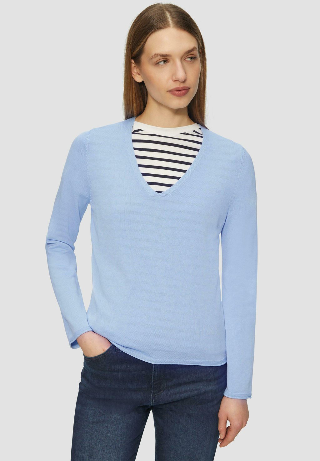 Джемпер s.Oliver, светло-голубой
Джемпер s.Oliver, светло-голубой