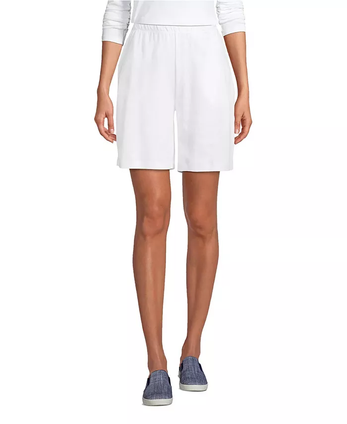 Женские спортивные шорты с высокой посадкой Lands' End, белый
Женские спортивные шорты с высокой посадкой Lands' End, белый