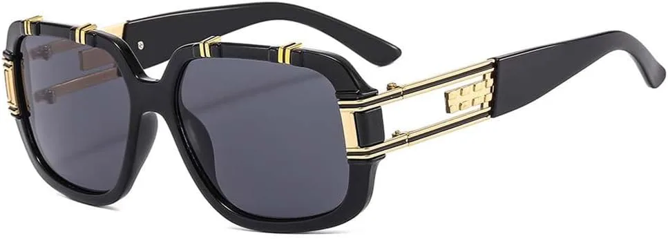 Солнцезащитные очки в крупной оправе для мужчин и женщин, ретро-очки, металлические очки для вождения и езды, защита от ультрафиолета UV400 HCPIHF, Black
Солнцезащитные очки в крупной оправе для мужчин и женщин, ретро-очки, металлические очки для вождения и езды, защита от ультрафиолета UV400 HCPIHF, Black