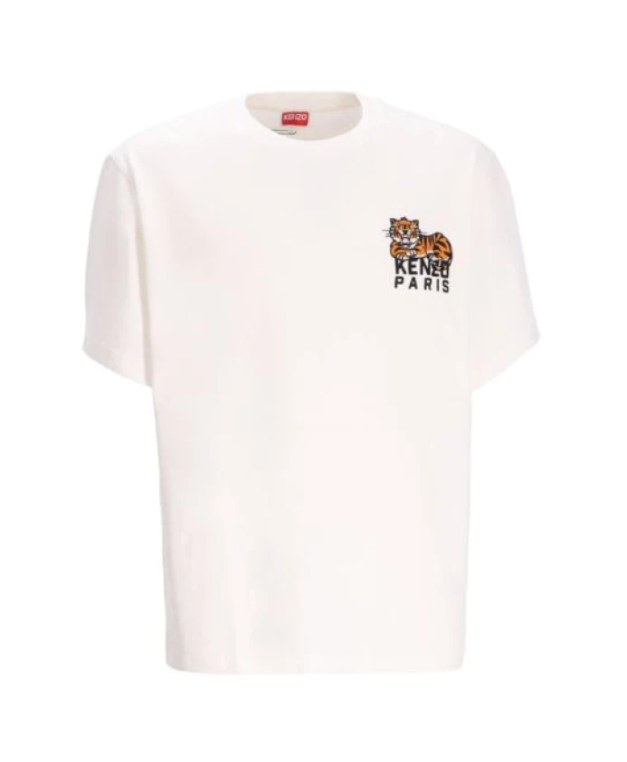 Футболка с вышитым тигром Kenzo, белый
Футболка с вышитым тигром Kenzo, белый