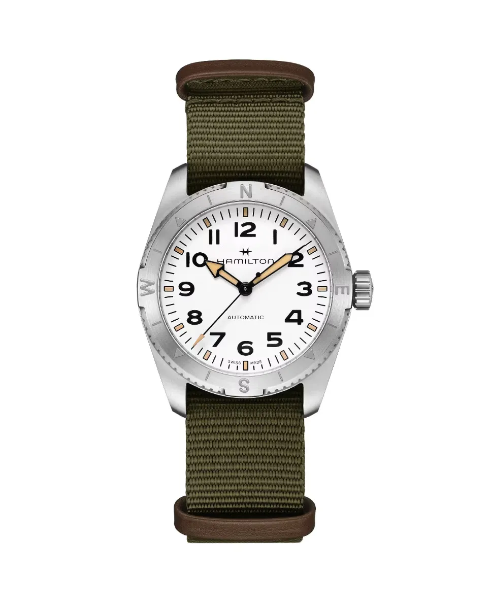 Хаки Field Expedition 37 мм H70225910 Автоматические женские часы с текстильным ремешком Hamilton, зеленый
Хаки Field Expedition 37 мм H70225910 Автоматические женские часы с текстильным ремешком Hamilton, зеленый