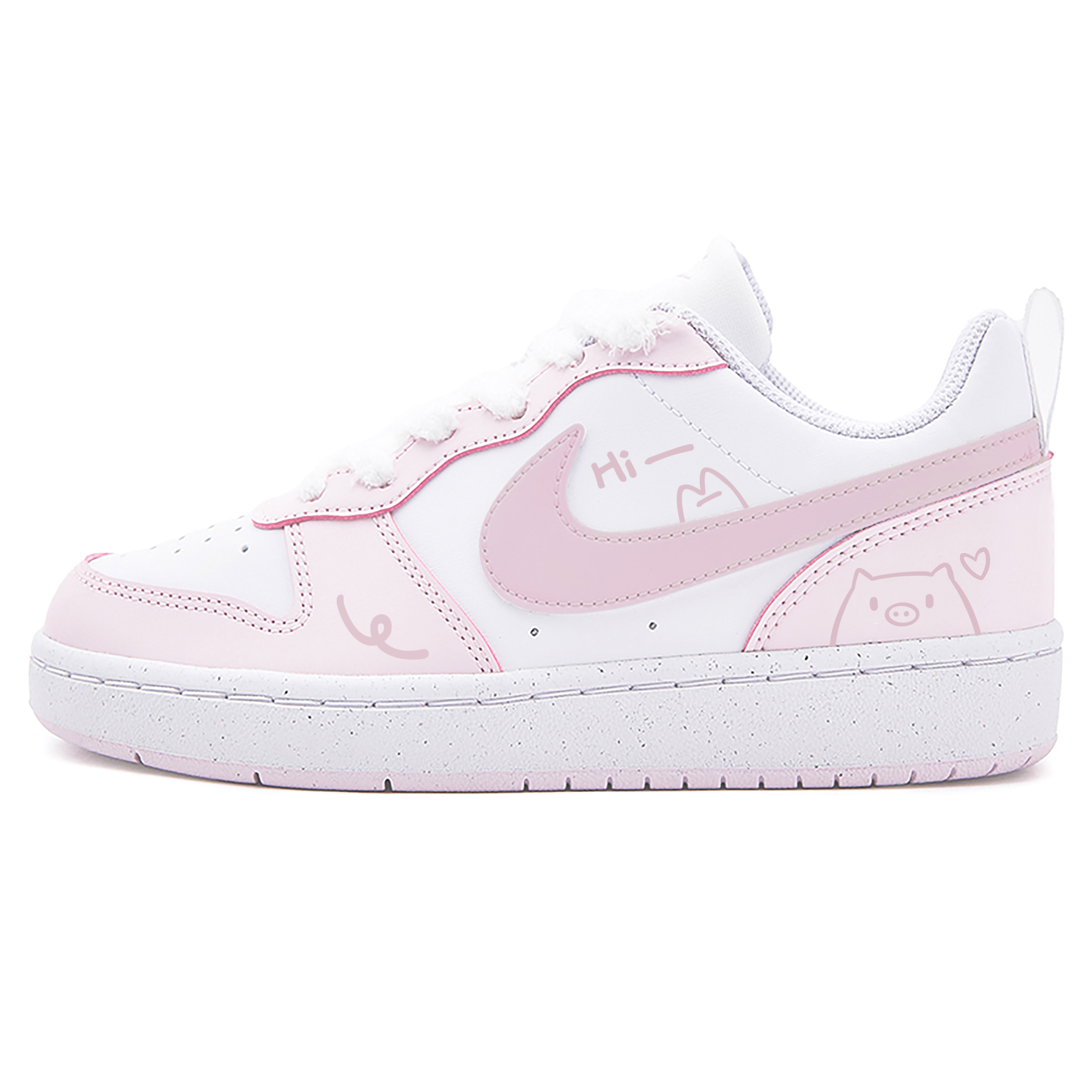 Детские кроссовки для скейтбординга Court Borough Sweetheart Pig, устойчивые к истиранию, низкие, для подростков Nike, розовый
Детские кроссовки для скейтбординга Court Borough Sweetheart Pig, устойчивые к истиранию, низкие, для подростков Nike, розовый