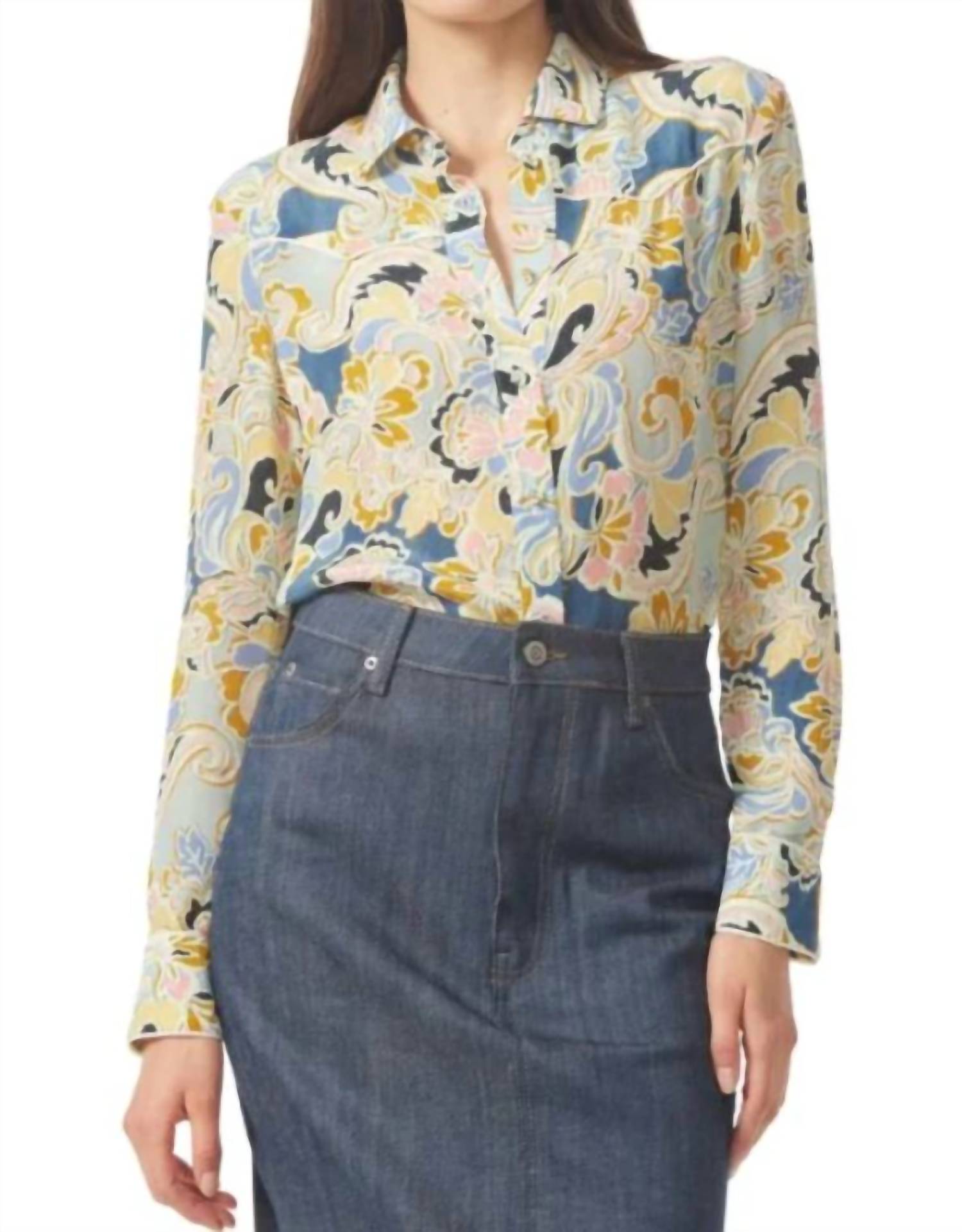 Блузка «Флоренс» с принтом «Котсуолд» Gilner Farrar, Cotswold Print
Блузка «Флоренс» с принтом «Котсуолд» Gilner Farrar, Cotswold Print