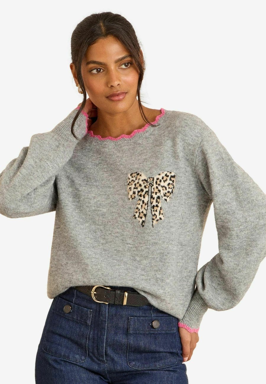 Джемпер Love & Roses REGULAR FIT SCALLOP, Grey Leopard Print Bow/Grey
Джемпер Love & Roses REGULAR FIT SCALLOP, Grey Leopard Print Bow/Grey