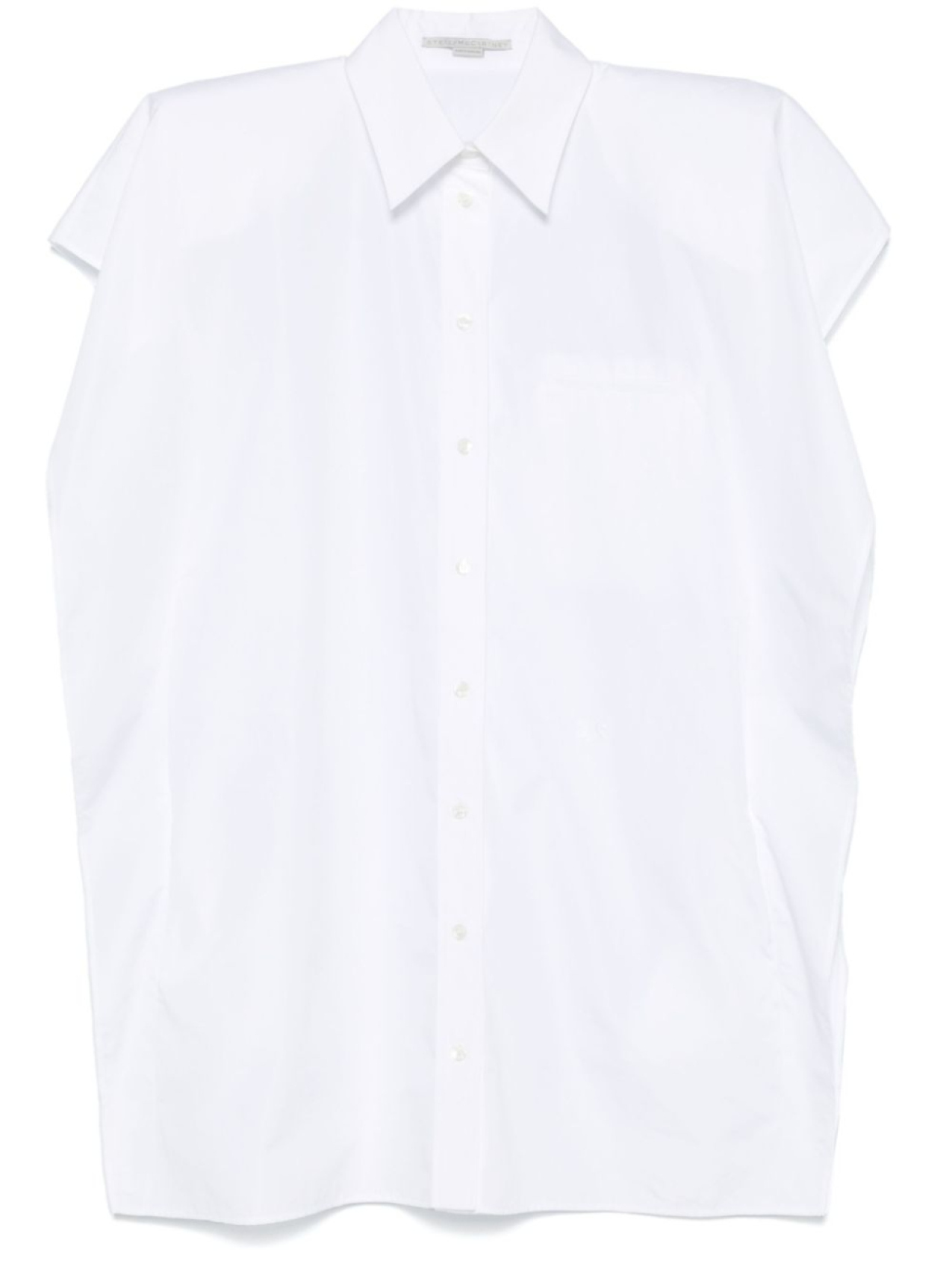 Stella McCartney поплиновое платье мини, белый
Stella McCartney поплиновое платье мини, белый