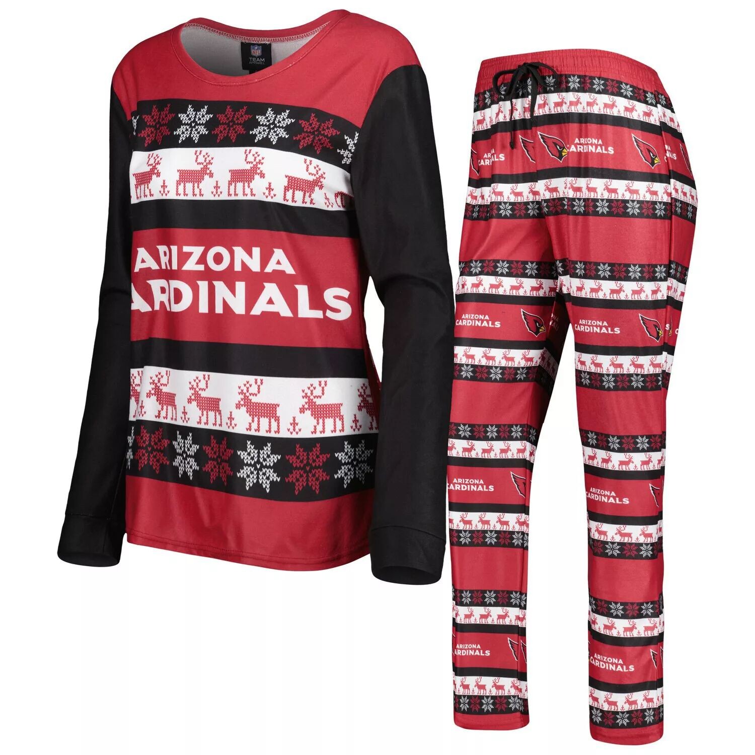 Женский пижамный комплект FOCO Cardinal Arizona Cardinals Holiday Ugly Pajama Set
Женский пижамный комплект FOCO Cardinal Arizona Cardinals Holiday Ugly Pajama Set