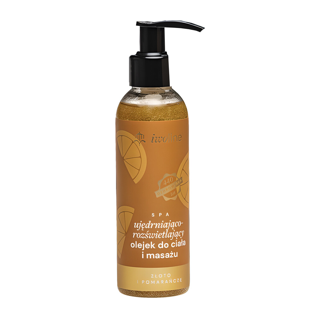 Iwoline укрепляющее и осветляющее масло для тела и массажное золото и апельсин, 150 мл
Iwoline укрепляющее и осветляющее масло для тела и массажное золото и апельсин, 150 мл